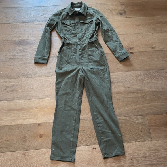 Good American Fit for Success Utility Jumpsuit (color: Fatigue, size 2 m) - Picture 2 of 8